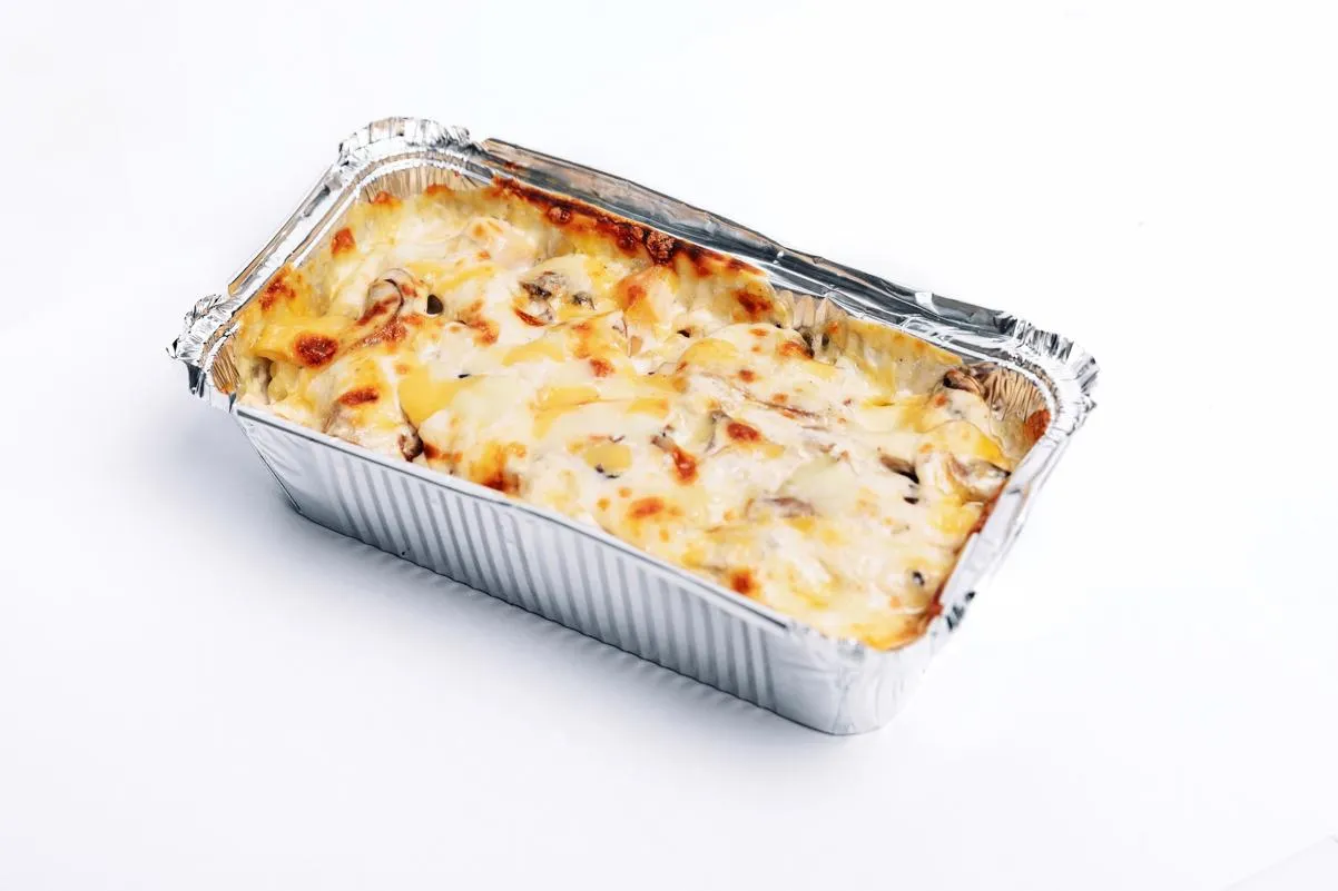 Паста Курица с грибами