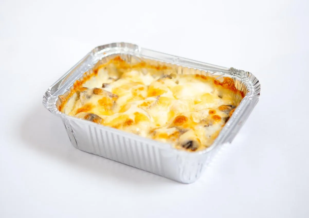 Паста Курица с грибами 1/2